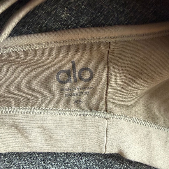 ALO Yoga Taupe Sports Bra - Picture 6 of 6